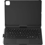 Yazline Global Mey Ithalat® iPad Pro 11 (2024) F11 Ats Kılıf Magic Dönen Klavyeli Tablet Kılıf - Siyah
