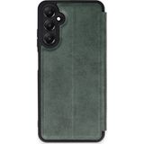 Yazline Global Mey Ithalat® Samsung Galaxy A36 Kılıf Flip Cover - Koyu Yeşil