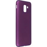 Yazline Global Mey Ithalat® Samsung Galaxy J6 Kılıf First Silikon - Mürdüm