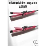 Yazline Global Saç Düzleştirici ve Maşa Ikili Saç Şekillendirici - Renkli