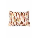 YB Concept Sunset Rain Outdoor Turuncu/Krem/Sarı Dekoratif Yastık 35x50 cm – Suya Dayanıklı, Solmaya Dayanıklı Kumaş, Teras Kırlenti ve Dolgulu Bahçe