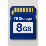 Yb Storage Sd Kart 8 GB Hafıza Kartı - mavi