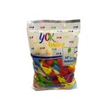 YCK BALON YCK 12" Pastel Okula Hoşgeldin 1+1 - 100 Adet- Konuşma Balonu + Balon Şişirme Pompası