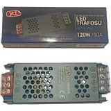 Ycl 12V LED Trafosu 10A 120W 10 Metre - Ylt-S 4100 - 5 x 14 x 2,5 cm - Çok Renkli