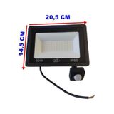 Ycl 50w Hareket Sensörlü Led Projektör 6500k Beyaz Işık Beyaz