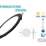 Ycl ALP-1212G 12W Sıva Altı Yuvarlak Günışığı Led Panel