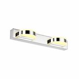 YCL YDA-2008 2’li Yarım Daire Krom Led Tablo Duvar Aplik