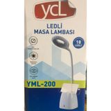 Ycl Yml-200 Ledli Masa Lambası 3 Kademeli, Dokunmatik, Şarjlı, Us