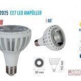 Ycl YSA-2025B 25W PAR30 E27 Beyaz Led Ampul