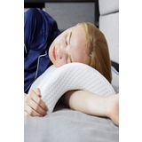 YclShop % 100 Visco Kavisli Ortopedik Yastık Bel Boyun Bacak Ağrıları Için Yıkanabilir Kılıf