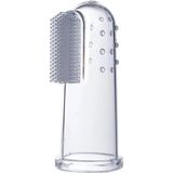 Yclshop Silikon Bebek Parmak Diş Fırçası-Finger Brush 0-3 Yaş - Şeffaf
