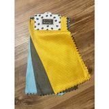Ycn Ithal 3'lü Mikrofiber Temizlik Bezi, Cam, Araba, Mutfak, Fiber Bez (30 x 30 Cm) - 3 adet