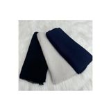 YD SCARFS 3’lü Bambu Kraş Şal Siyah laciver Gri 2170