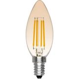 YDGR 4W E14 LED Flamanlı Buji Rustik Ampul - 1 - 10 W - Gün Işığı