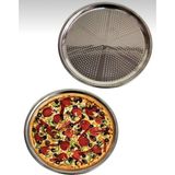 YDGR Delikli Çelik Pizza ve Lahmacun Tepsisi 32 cm