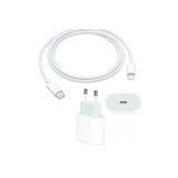 YDGR iPhone 8-X-11-12-13-14 Pro Max Uyumlu 25W Type-C Şarj Başlığı + USB-C to Lightning Kablosu