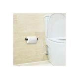 YDGR Metal Mat Siyah Kağıt Rulo Havluluk, Peçetelik, Yapışkanlı Tasarım, Banyo Askısı, VYDGR00000766
