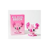 ydn Stitch Tasarımlı Büyük Parçalı Blok Lego Oyuncak Seti Big Pixel Brick Set Pembe