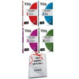 YDS Modadil Tüm Dersler 4lü Modüler Soru Bankası Seti (Vocabulary+Gramer+Cümle+Anlam) + 1200 Kelime MODA0147 Modadil Yayınları