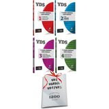 Yds Modadil Tüm Dersler 4lü Modüler Soru Bankası Seti (Vocabulary+Gramer+Cümle+Anlam) + 1200 Kelime