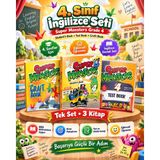 YDS Super Monsters 4. Sınıf Ingilizce 3’lü Eğitim Seti – Student’s Book + Test Book + Craft Book | 2026-2027 Güncel Müfredat