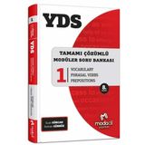 YDS Tamamı Çözümlü Soru Bankası Serisi 1 Vocabulary Modadil Yayınları