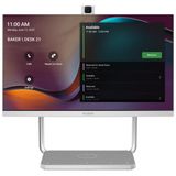 Yealink Deskvision A24 Akıllı Dokunmatik Ekranlı Microsoft Teams Uyumlu 4K Kameralı Toplantı Monitörü - Beyaz