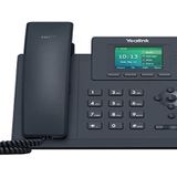 Yealink T33G IP telefon, 4 VoIP hesabı, 2,4 inç renkli ekran, çift portlu Gigabit Ethernet, 802.3af PoE, güç kaynağı dahil değildir (SIP-T33G)