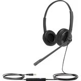 Yealink UH34 Duo Teams USB Kulak Üstü Çağrı Merkezi Kulaklığı