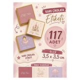 YEAP OFFICE Kişiye Özel İsimli Kare Çikolata Etiketi Yapışkanlı 117 Adet (3,5x3,5 cm) NO: K991