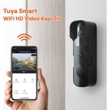 Yeco Bd-10 Akıllı Görüntülü Kapı Zili – 1080P - Siyah