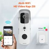 Yeco Bd-10 Akıllı Görüntülü Kapı Zili - Beyaz