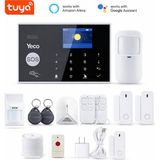 YECO SAS-10 Premium Akıllı Alarm Sistemi, WiFi, GSM/4G, Tuya Uyumlu, Mobil Kontrollü