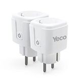 YECO Yeco Sp-16 Akıllı Priz, Wi-fi Uyumlu, Telefonla Kontrol, 16a Akım Koruma, Enerji İzleme, 2 Adet Beyaz