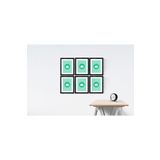 YED Frame Paspartulu 6'lı 15x21 Cm Ebatlar Için Resim Çerçeve Seti -