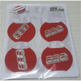Yed Jant Göbeği Arma Bbs Kırmızı 60Mm Aluminyum