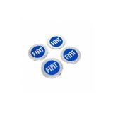 YED Jant Göbeği Arma/yapıştırma Fiat 4'lü Set Mavi 60mm Yapıştırma
