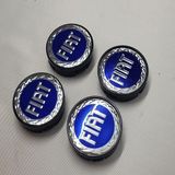 Yed Jant Göbeği Fiat 58/55 55 mm Yuva 4 Lü Set Mavi