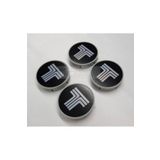 YED Jant Göbeği Tofaş 58/55 55mm Yuva 4'lü Set T Logolu Alü.