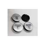 YED Jant Göbeği Tofaş 65/60 60mm Uyumlu Yuva 4'lü Set Siyah Alüminyum
