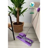 Yedek Bez Hediyeli Mikrofiber Mandallı Fayans ve Duvar Yüzeyi Temizleme Mop'u - Bakır Rengi - Seçenek 1