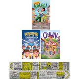 Yedek Kaleci / Robotları Yendiğimiz Gün / Oyun Satıcısı 3 Kitap (Matematik Öğreten Cetvel) - Hüseyin Keleş