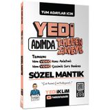 Yedi Adımda Temelden Zirveye Sözel Mantık Video Konu Anlatımlı Video Çözümlü Soru Bankası TX275F88BA153619 Yediiklim Yayınları