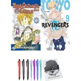 Yedi Ölümcül Günah 1 ve Tokyo Revengers 9 2li Set
