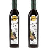 Yedier Balzamik Sirke 2 x 500 ml - Katkısız Doğal Fermantasyon - 1 kg