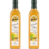 Yedier Sarımsaklı Limon Sirkesi 2 x 500 ml - Katkısız Doğal Fermantasyon - 1 kg