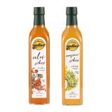 YEDİER Yedier Enginar Sirkesi+Alıç Sirkesi Doğal Fermente 500 ml