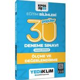 Yediiklim 2025 KPSS Eğitim Bilimleri 30 Popüler Ölçme ve Değerlendirme Tamamı Çözümlü Deneme Sınavı