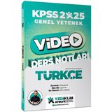 Yediiklim 2025 Kpss Genel Yetenek Atölye Serisi Türkçe Video Ders Notları