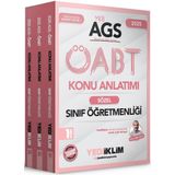 Yediiklim 2025 MEB AGS ÖABT Sınıf Öğretmenliği Konu Anlatımı 3 Cilt